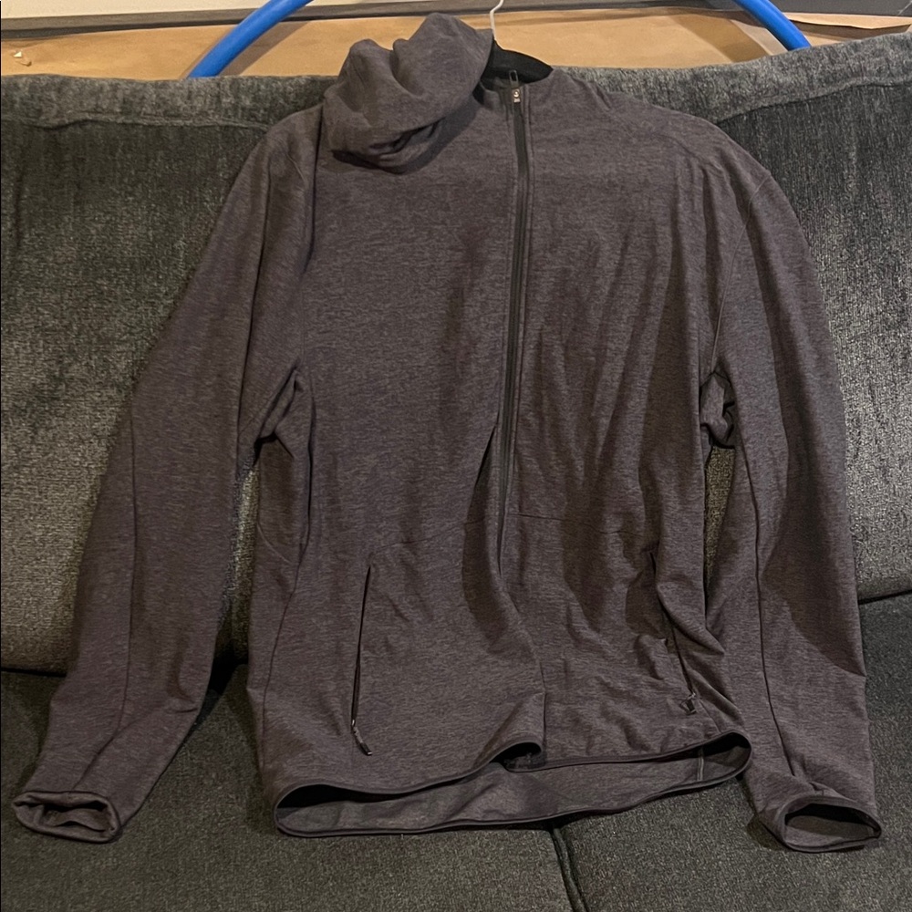 lululemon athletica Dark Gray Jacket with hood